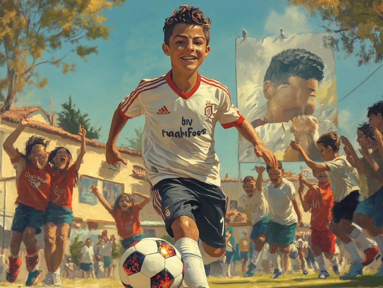 The Role of Cristiano Ronaldo as a Youth Soccer Icon