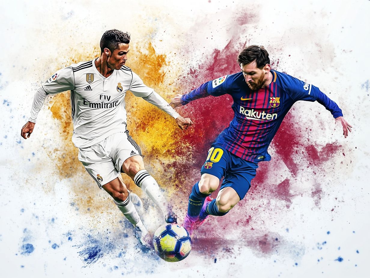 Cristiano Ronaldo vs Lionel Messi Career Comparisons