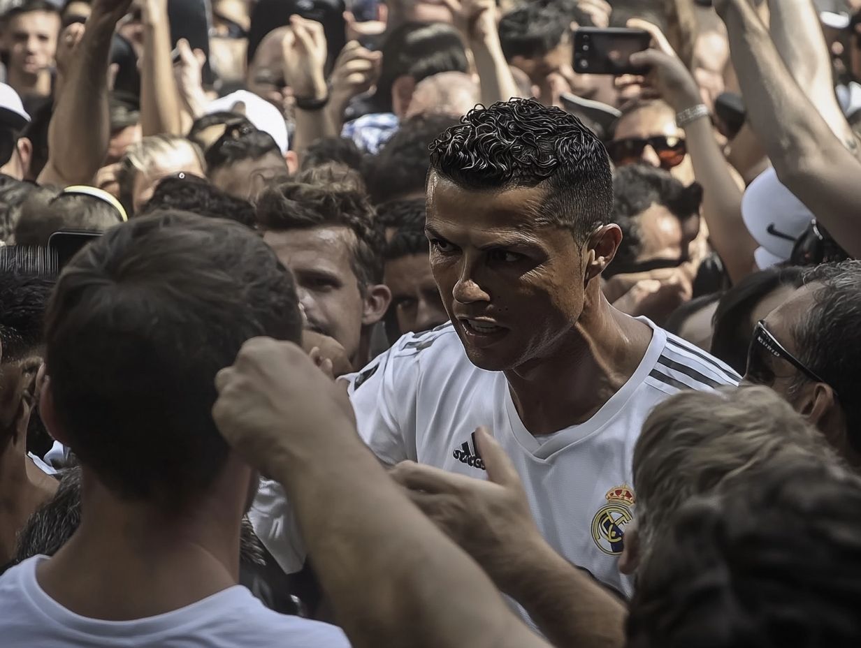 Notable Incidents Highlighting Ronaldo's Security